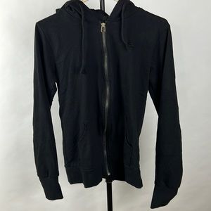 Yes style Men’s Asian Size Small Black Thumbhole Hoodie